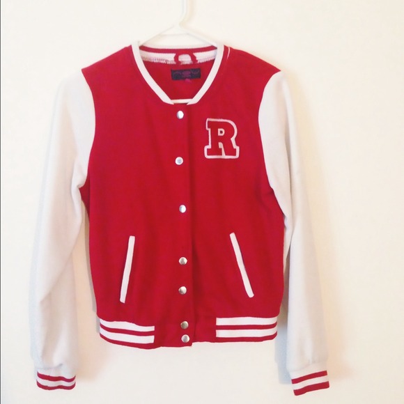 Varsity sweater/jacket.
