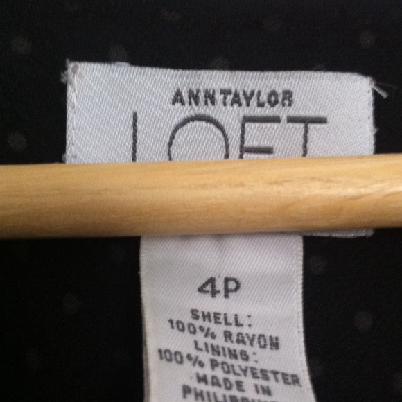 Ann Taylor Polka dotted LBD! Only worn twice! - Picture 3 of 3