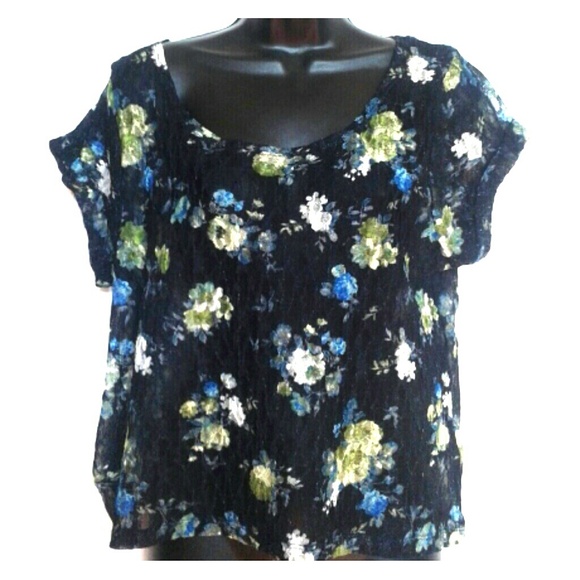 SOLD Floral Blouse