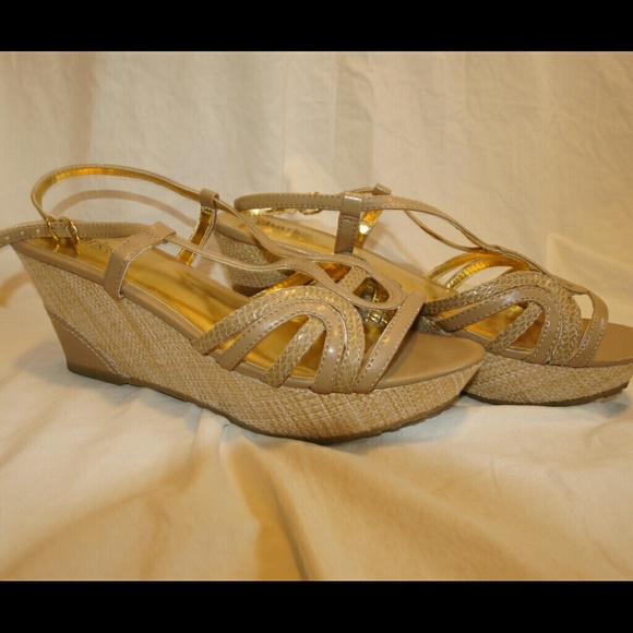 Charles David Tan Wedges