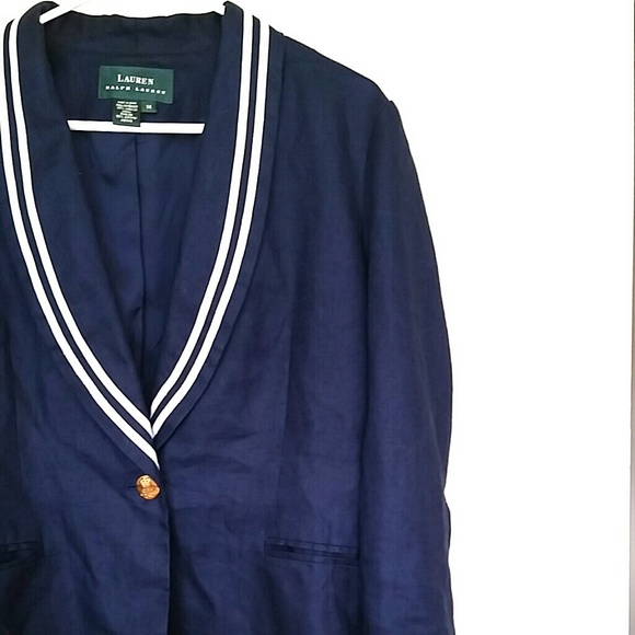 LAUREN Ralph Lauren blue blazer