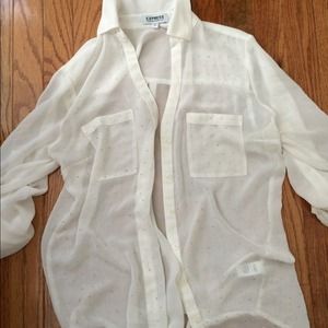 Express chiffon shirt