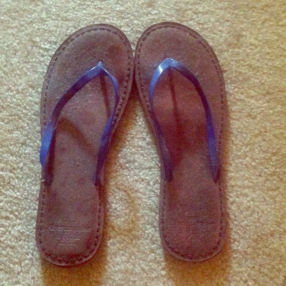 Abercrombie and Fitch blue sandal