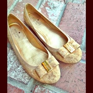 Kate Spade Cork Flats
