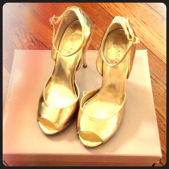 Gold Bakers shoes