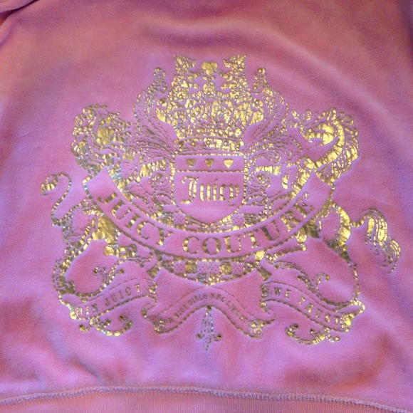 Juicy couture velour hoodie