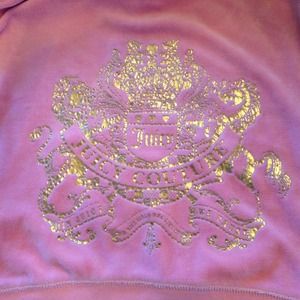 Juicy couture velour hoodie