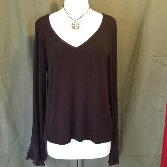 .  Brown top