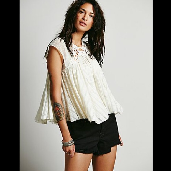 💜bundled Free People Lace top - Picture 2 of 4