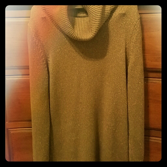 Ann Taylor gold sweater