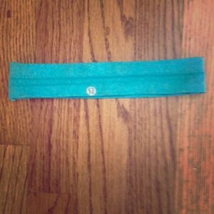 Light blue Lululemon headband