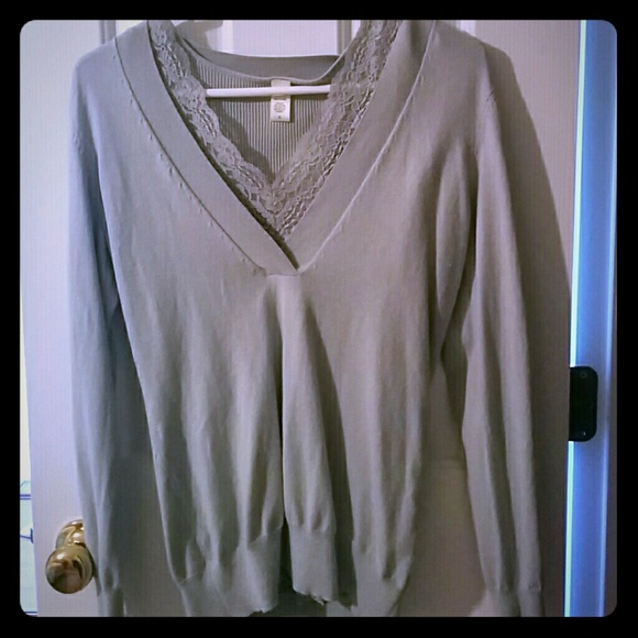 Sweater with cami banana republic