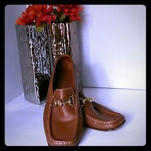 Coach Leather Loafers - Unisex (men 8 D/ women 9)