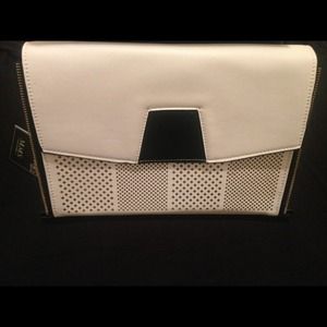 Black & white clutch
