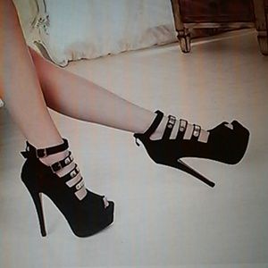 Brand new sexy suede design heels