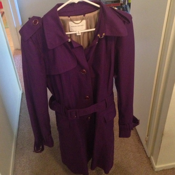 Banana republic trench coat