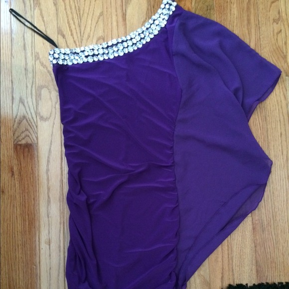 Purple dress