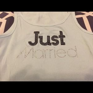 Victoria Secret- Just Married tank!