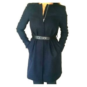 H&M Midnight Blue Wool Jacket