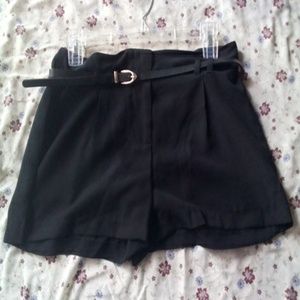 Black shorts