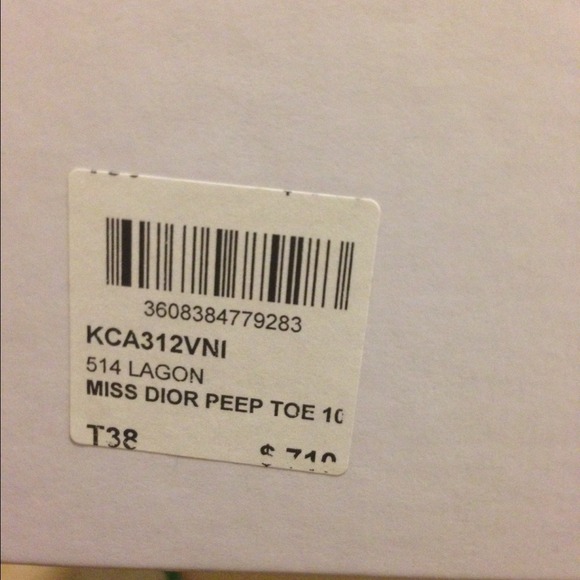 Dior peep toe heels - Picture 4 of 4