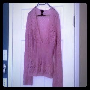 ** SOLD** Light pink sweater