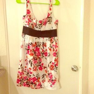 Cute floral summer dress