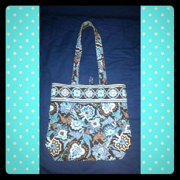 Vera Bradley Java Blue Tote