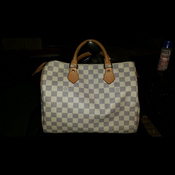 Louis Vuitton Speedy 30 Damier Azur