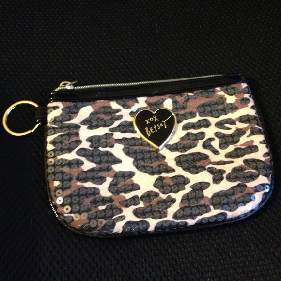 Betsey Johnson cosmetic bag SMALL - Picture 1 of 3