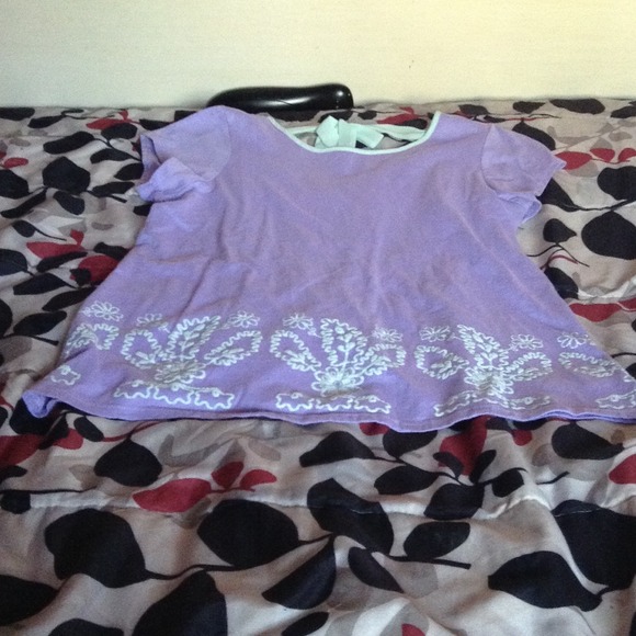 I am selling a lilac top