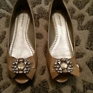 Patent leather flats