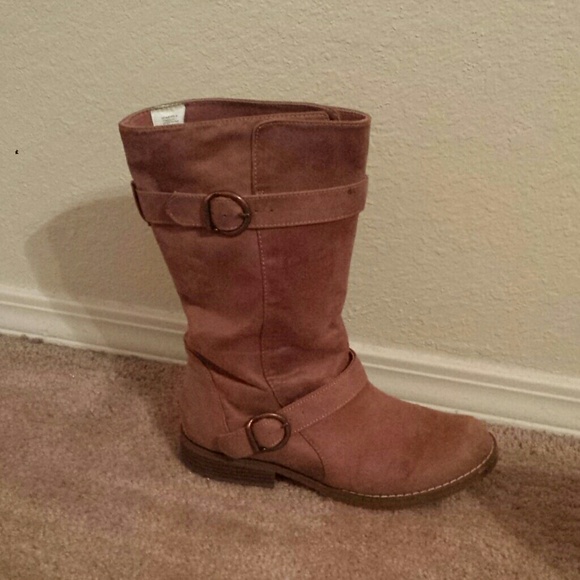 Mid calf boots