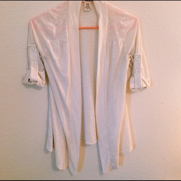 Cream cardigan