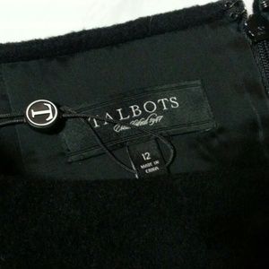 Talbot's pencil skirt. Black.
