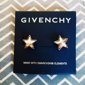 Givenchy star earrings