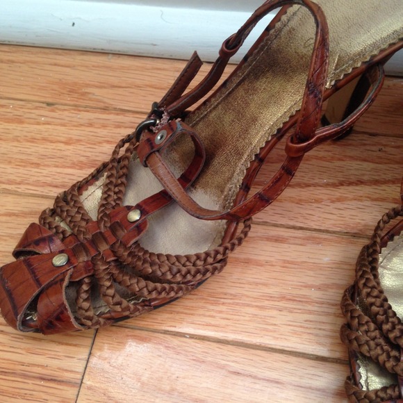 Brown heels