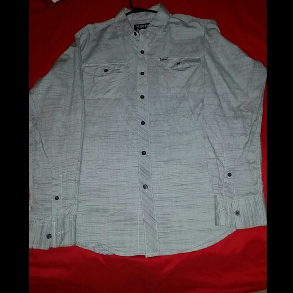 Blue/grey dress shirt