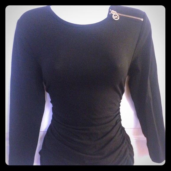 Sexy tight Michael Coors classic black top