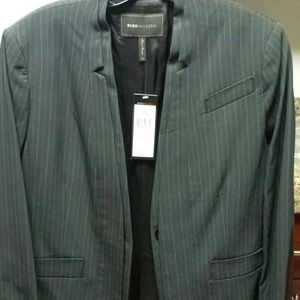BCBG pinstripe suit coat