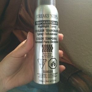 Streaks and tips!! TEMPORARY COLOR😍