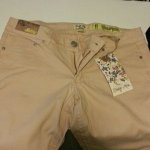 Tan/khaki skinny pants
