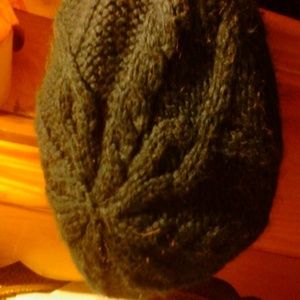 Dark Green knit hat
