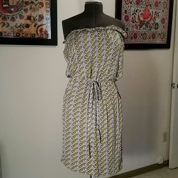 Strapless prairie NY dress