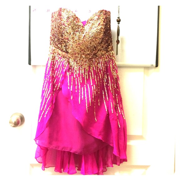 Pink Sherri Hill dress