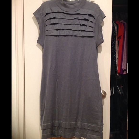 Gray Banana Republic dress