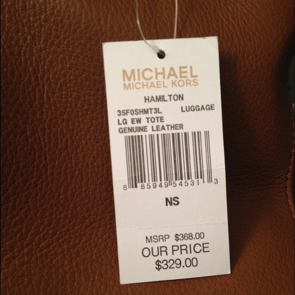 NWT Michael Kors Hamilton Large Tote - Picture 3 of 3