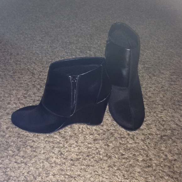 Charles Black Ankle Booties