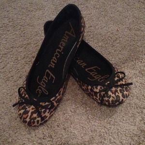 American Eagle Cheetah flats