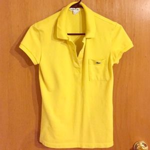Lacoste Polo T shirt Sleeves